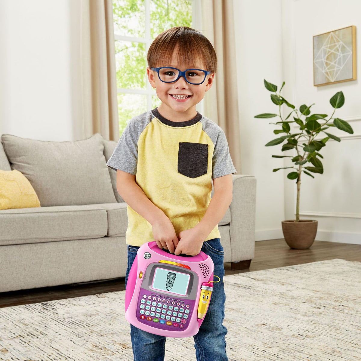 LeapFrog Mr Pencil invites free-draw creativity after tracing