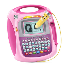LeapFrog Mr Pencil guides letter tracing with dotted lines to support writing practice