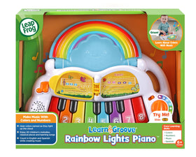 LeapFrog music button delivering 17 melodies with a rainbow light show