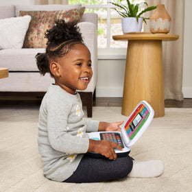 LeapFrog My First STEAM Laptop counting with dinosaur bones supports early math play