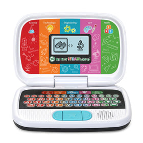 LeapFrog My First STEAM Laptop with Dr. Frankensteam guide sparks curious play