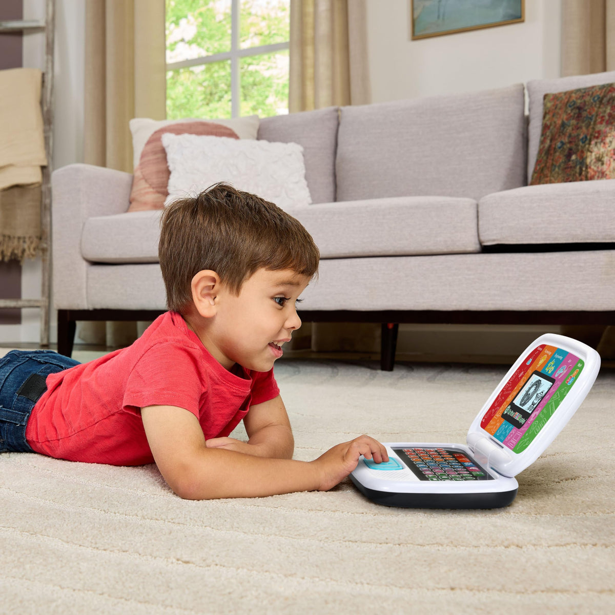 LeapFrog My First STEAM Laptop inventions and uses activity introduces basic tech concepts