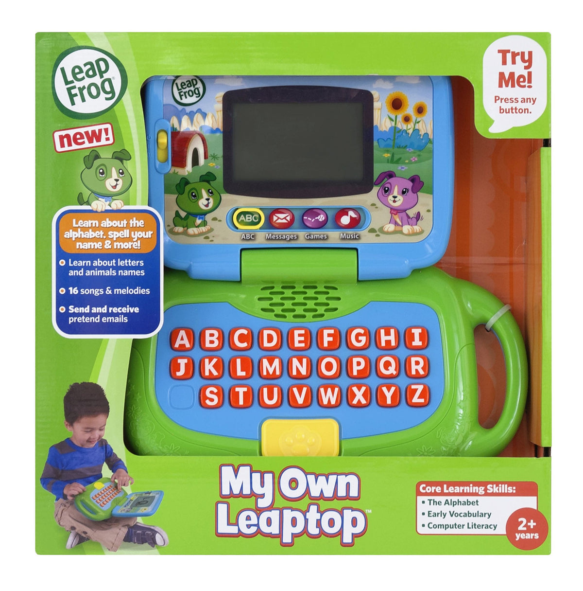 LeapFrog My Own Leaptop animal animations bring learning to life.