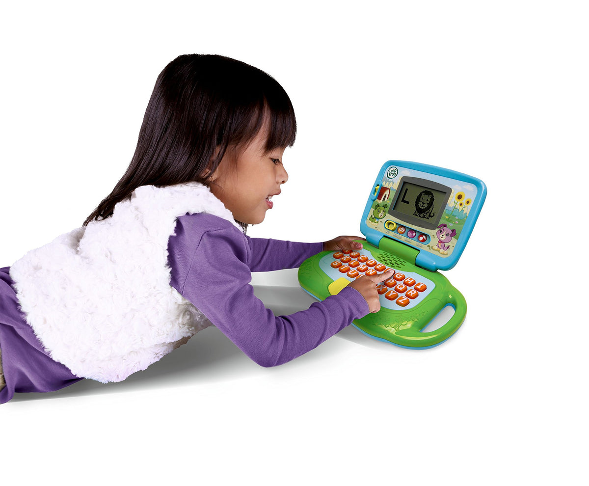 LeapFrog My Own Leaptop emails with Scout to practice pretend messages.