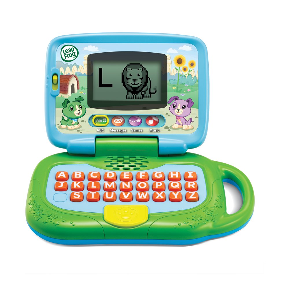 LeapFrog My Own Leaptop green screen display for immersive pretend computer play.