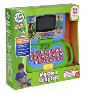 LeapFrog My Own Leaptop music playback with 16 songs for sing-along fun.