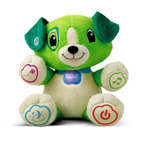 LeapFrog My Pal Scout name customization personalizes learning with your child's name in a friendly puppy voice.