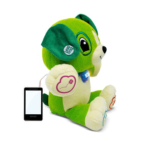 LeapFrog My Pal Scout paw button music engages with songs and melodies.