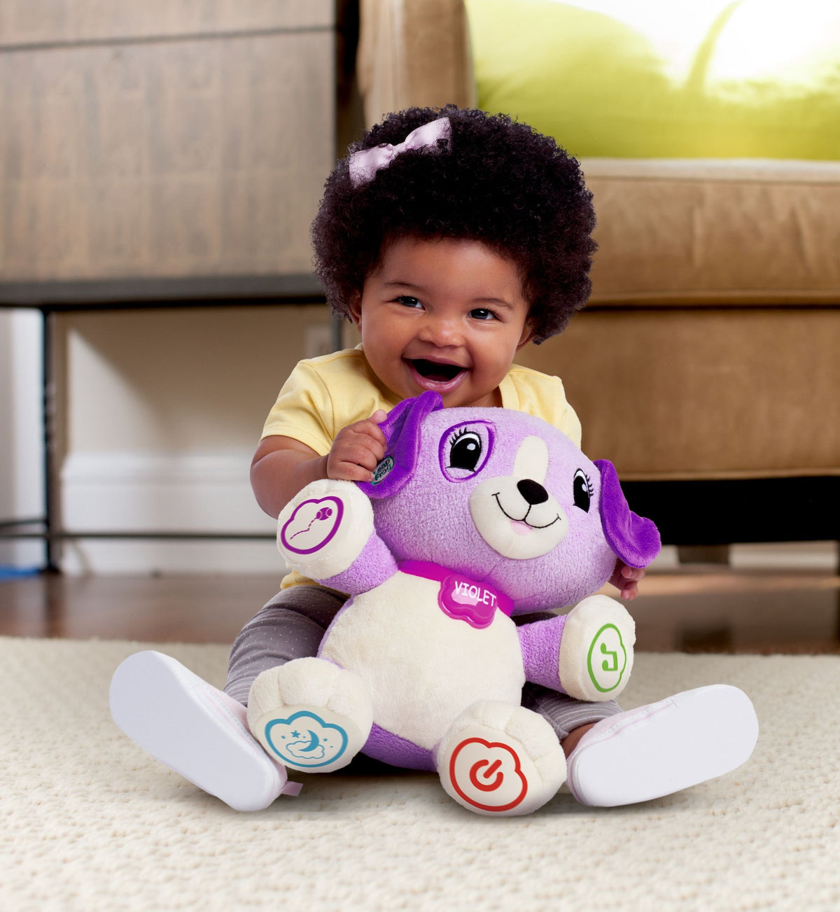LeapFrog My Pal Violet personalization in-box setup for naming and favorites
