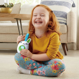 Timer function on LeapFrog On-the-Go Story Pal supports routine timing.