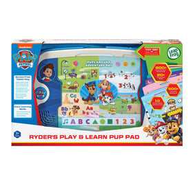 LeapFrog Ryder's Pup Pad designed for ages 3+, suitable for curious learners.