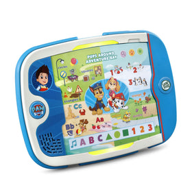 LeapFrog PAW Patrol Ryder's Pup Pad in use by a child, highlighting screen-free learning.