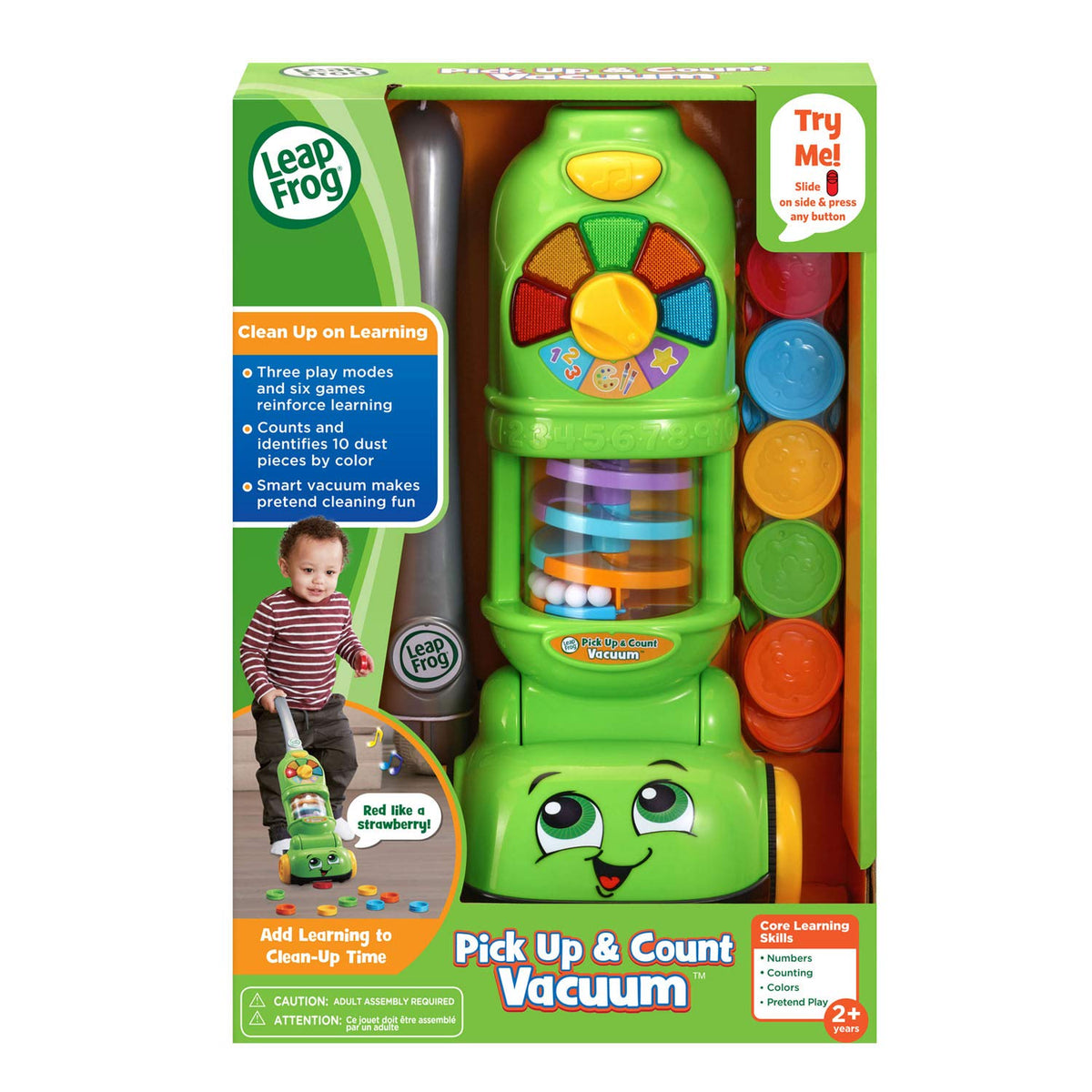 All pieces fit inside for easy storage after play