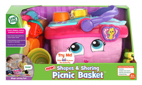 LeapFrog picnic basket lights up and stores all pieces for easy cleanup