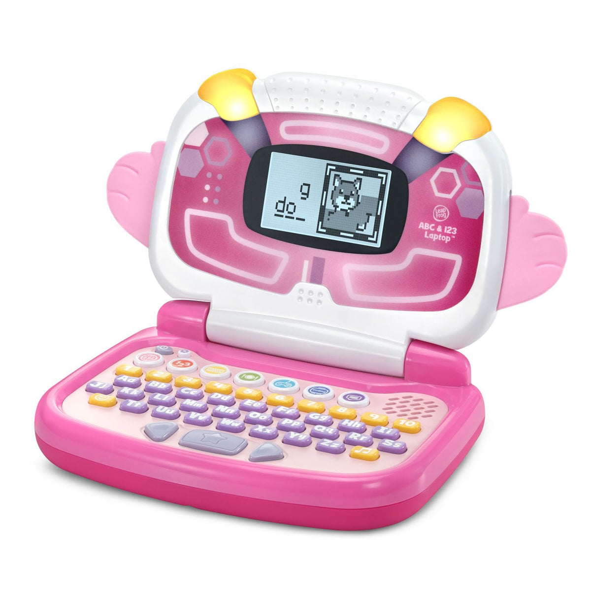 LeapFrog Pixel face animation captures attention during fun educational moments.