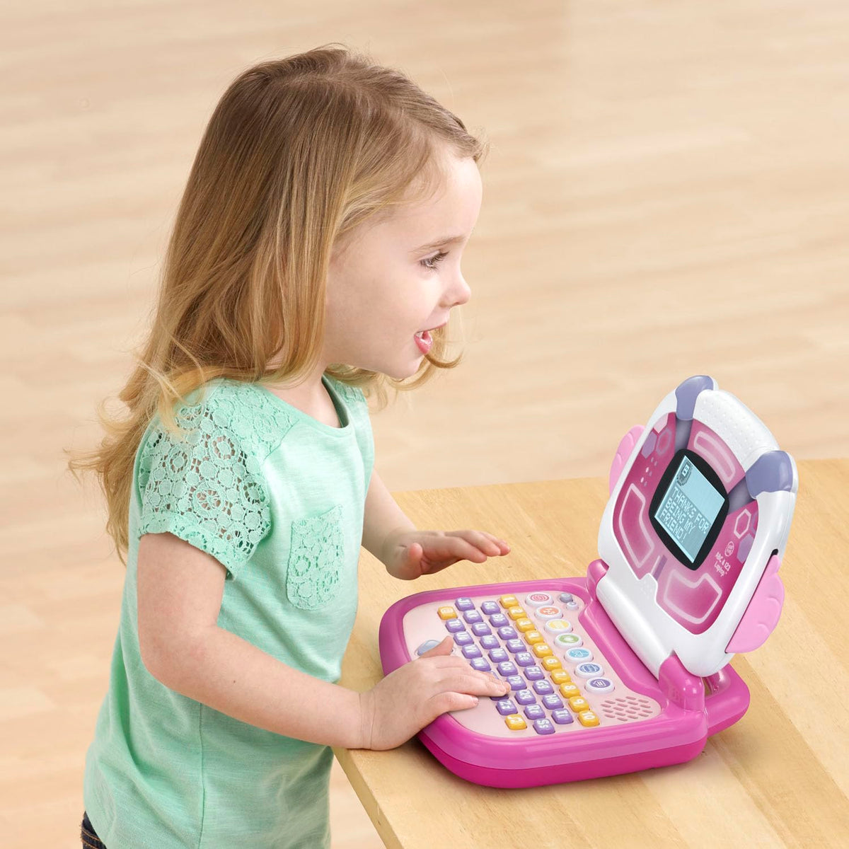 LeapFrog Pixel texting with Chip encourages back-and-forth learning conversations.