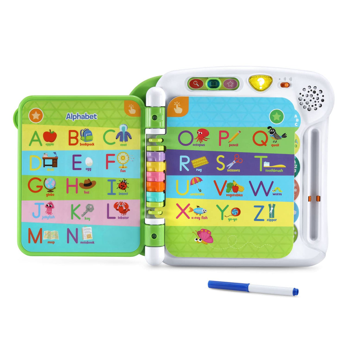 LeapFrog Prep for Preschool Writing Trace highlights letter formation practice with erasable marker