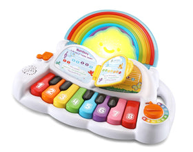 LeapFrog rainbow light cloud display showing colorful lights during play