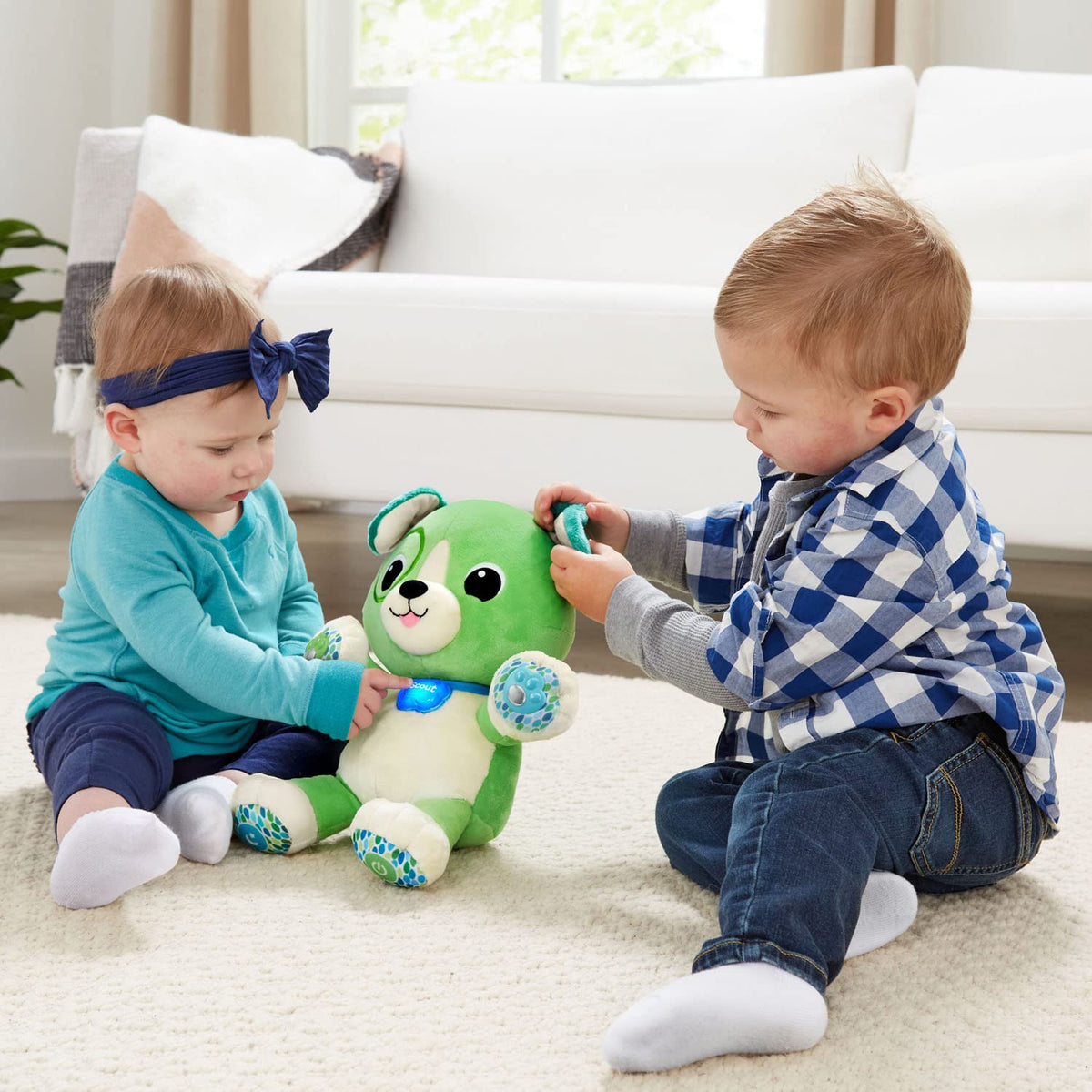 LeapFrog Scout Smarty Paws night mode activates lullabies and gentle glow