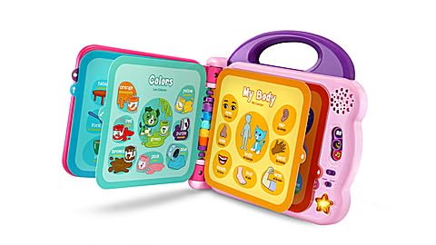 LeapFrog Scout and Violet batteries included for demo; replace for regular use.