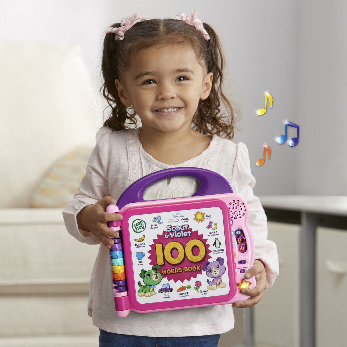 LeapFrog Scout and Violet sound effects add playful context to words.