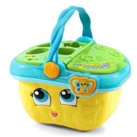 LeapFrog butterfly button plays music and polite snack requests to encourage courteous play.