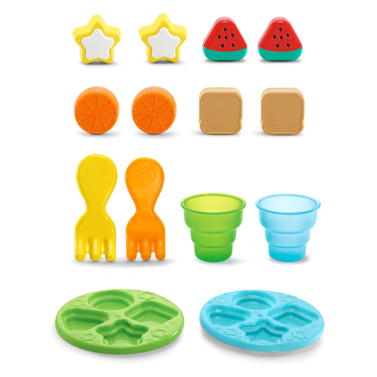LeapFrog Shapes and Sharing Basket with Music mode for engaging play sessions.