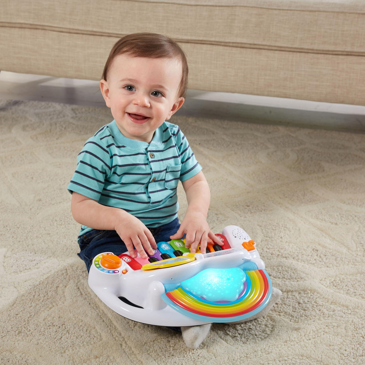 LeapFrog sheet music page enabling follow-along learning musical activity