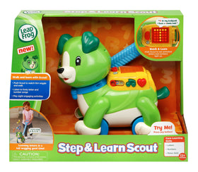 LeapFrog Step and Learn Scout promotes caring play with hugs and interactive bonding