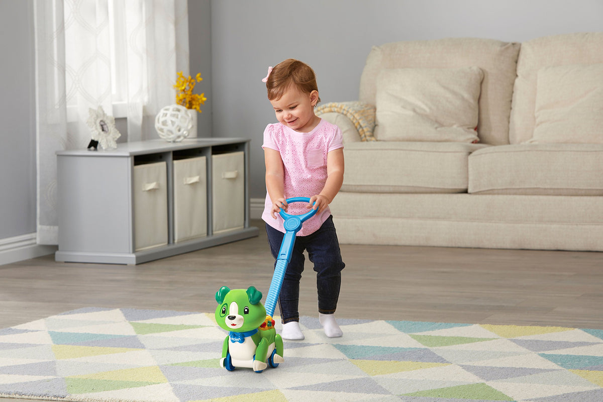 LeapFrog Step and Learn Scout in numbers mode supporting counting through engaging songs