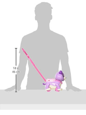 LeapFrog Step and Learn Violet numbers mode scrolls digits on the backpack screen for counting