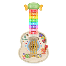 LeapFrog Strum and Count wooden guitar age 18 months and up.