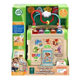 LeapFrog Touch and Learn butterfly and squirrel dials guide exploration