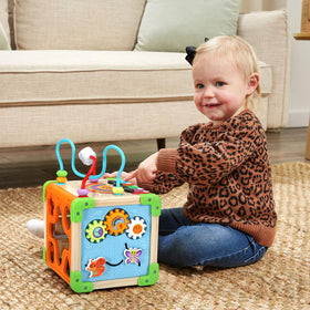 LeapFrog Touch and Learn interlocking gears spin to develop fine motor skills