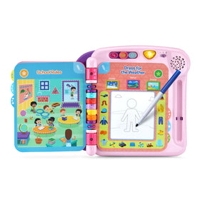 LeapFrog Violet and Friends dress-for-weather—dress-up activity for weather literacy.