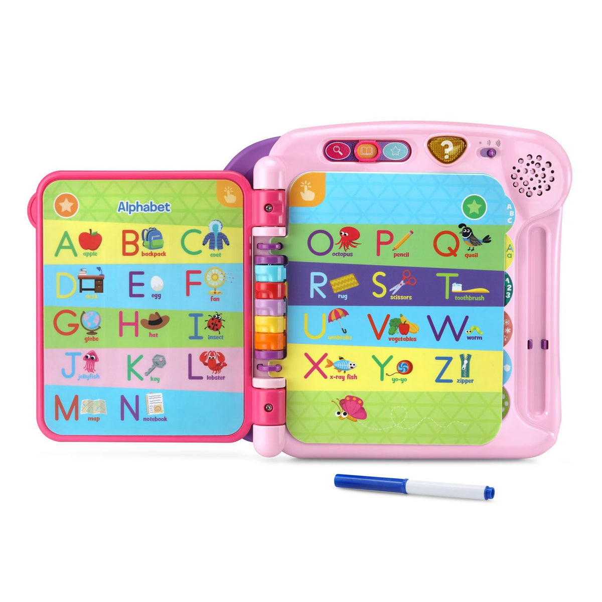 LeapFrog Violet and Friends touch-page-2—colorful counting and shapes through touch.