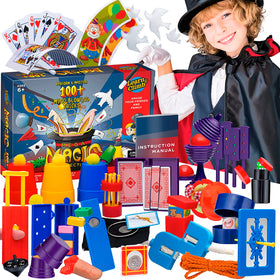 Learn & Climb Mega Magic Kit kids cover – beginner-friendly set for budding magicians.