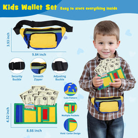 Learn2M Play Purse interactive phone for counting and role-play scenarios