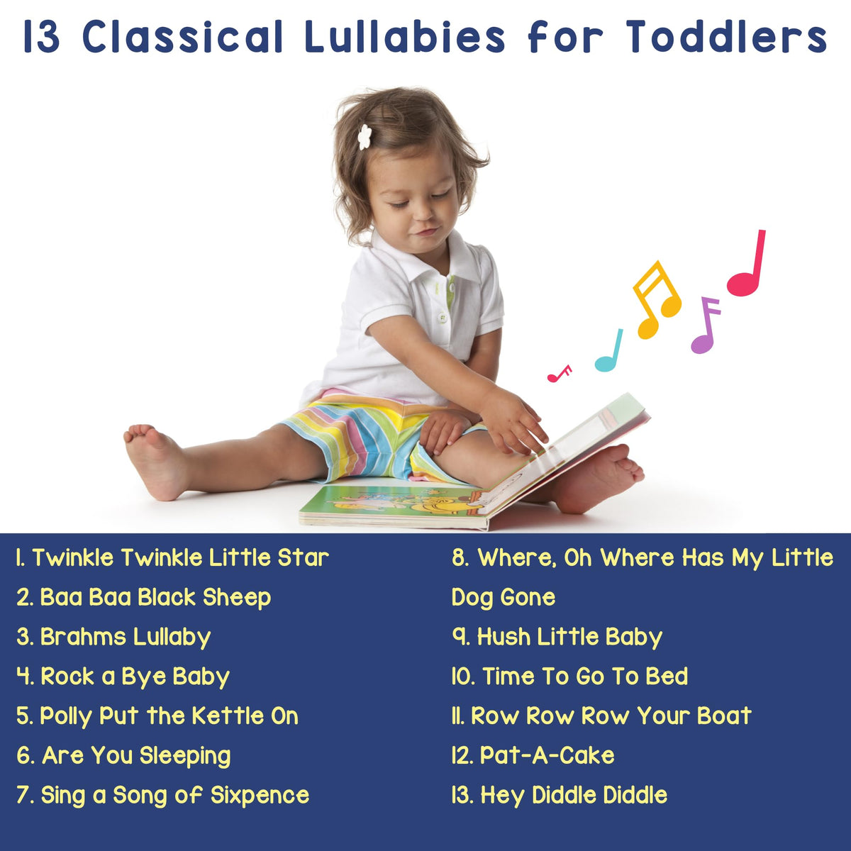 Learning Bugs 13 lullabies buttons close-up offering interactive singing.