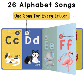 LEARNING BUGS buttons closeup shows 28 easy-press keys for self-guided learning.