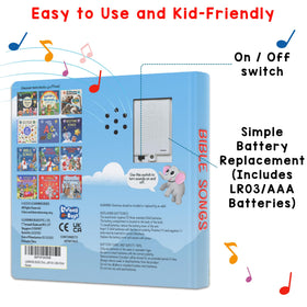 LEARNING BUGS gift-ready Bible songs for toddlers