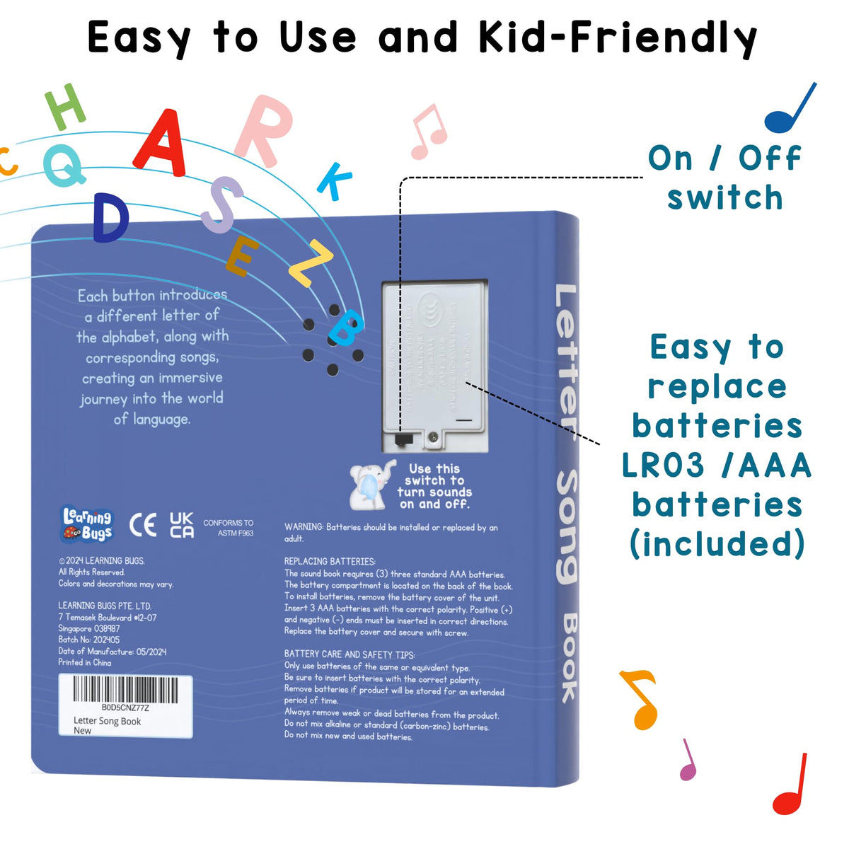 LEARNING BUGS gift-ready packaging signals a thoughtful educational gift.