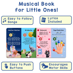 LEARNING BUGS kids enjoying lyrics array shows joyful learning during daily routines.