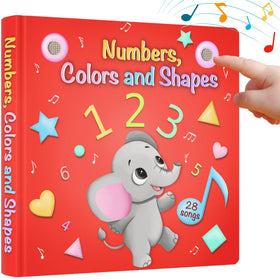 LEARNING BUGS Numbers, Colors & Shapes cover with bright illustrations for early counting