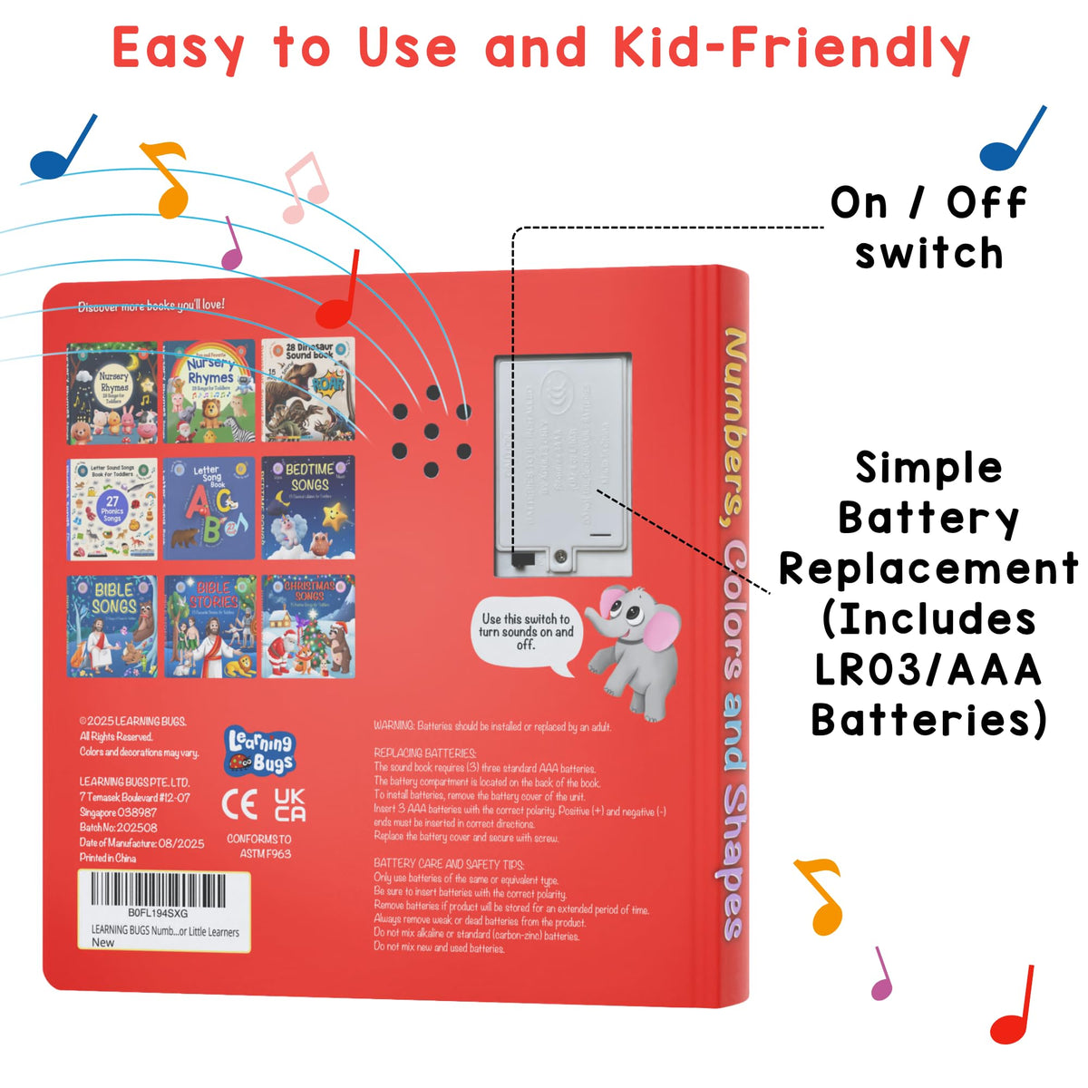 LEARNING BUGS portable design making learning on the go easy