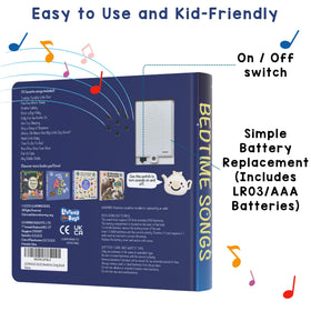 Learning Bugs portable music book is travel-friendly for on-the-go moments.