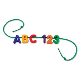 Learning Journey ten-color beads enable color sorting and letter recognition play.