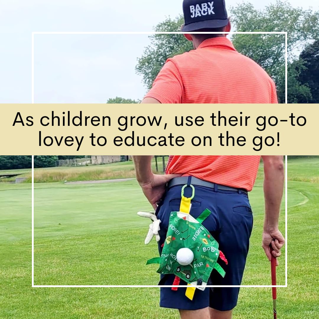 Double-stitched safety features by The Learning Lovey for secure play