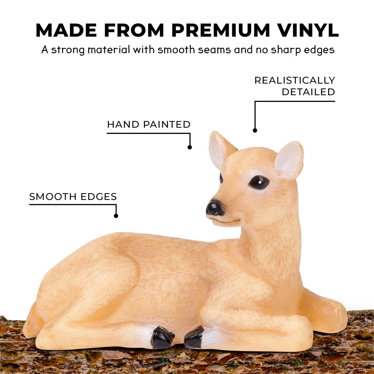 Learning Minds deer figure encourages exploration of forest habitats and movement