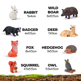 Learning Minds long-eared owl figure invites quiet observation and pretend forest learning
